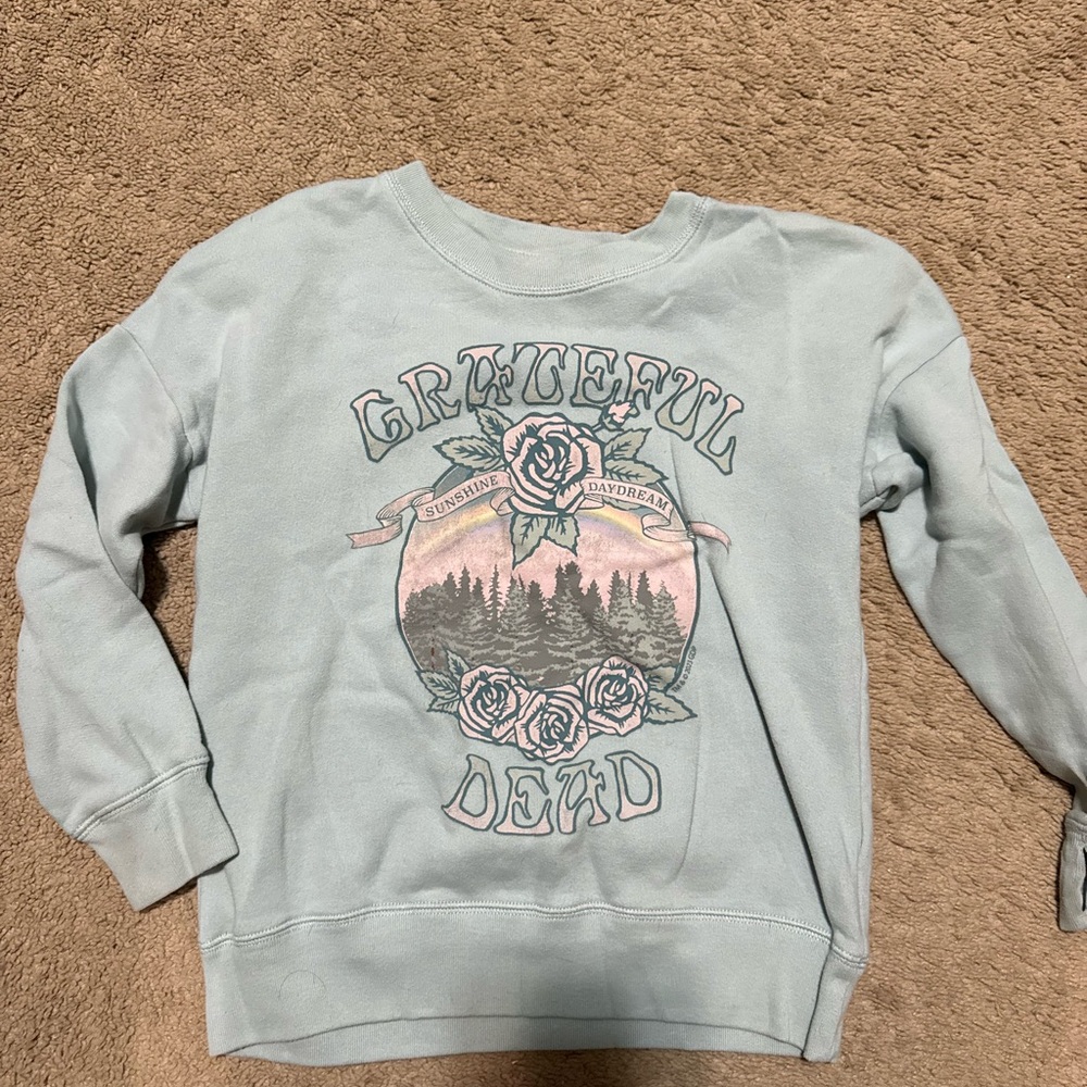 Abercrombie Kids Blue Graphic Sweatshirt